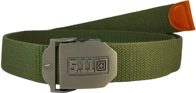 

Ammvi Creations Men Casual Green Canvas Belt