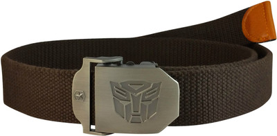 

Ammvi Creations Men Casual Brown Canvas Belt