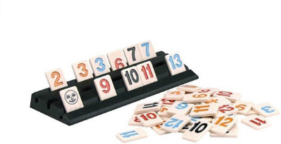 

Civil Rummikub Board Game With 4 Plastic Racks. For 2-4 Players Bringing People Together Board Game Board Game