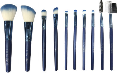 

Puna Store 10 Piece Makeup Brush Set Model PS-543 (Blue)(Pack of 1)