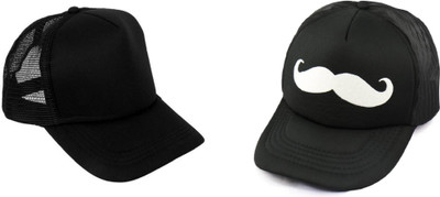 FashMade Printed Trucker Cap Cap(Pack of 2)