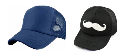 FashMade Printed Sports/Regular Cap Cap(Pack of 2)