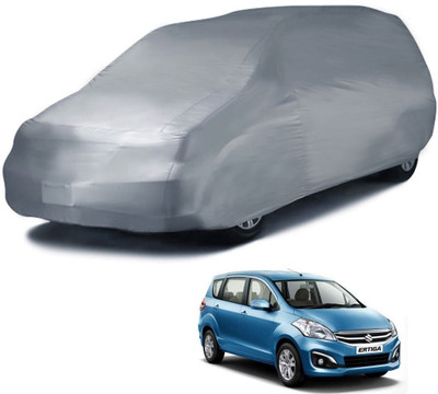 Mobik Car Cover For Maruti Suzuki Ertiga (Without Mirror Pockets)(Silver)
