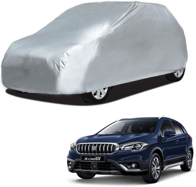 Mobik Car Cover For Maruti Suzuki S-Cross (Without Mirror Pockets)(Silver)