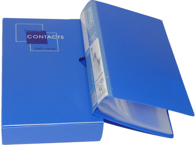

ROYALDEAL CARD 240 2018 240 Card Holder(Set of 1, Blue)