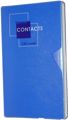 

ROYALDEALSHOP 240 Card Holder(Set of 1, Blue)
