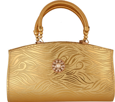 Jolie Formal Gold Clutch