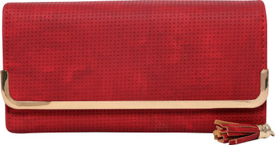 

Bee fashionable Casual Red Clutch
