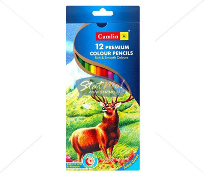 

Camlin Art Series round Shaped Color Pencils(Set of 1, Multicolor)