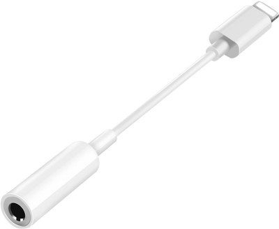 

VibeX ® Lightning Adapter, Anskp Nylon Braided Lightning to 3.5 mm Headphone Jack Cable Aux Audio Adapter for iPhone 7 / 7 Plus[Support iOS 10.3] Headphone Adapter(Compatible with iphone 7, 7 plus, 6s, 6s plus, 6, 6 plus / 5s / 5 / 5se / ipad / ipod, Whit