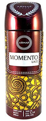 

Armaf Momento Lace Deodorant Body Spray For Women Perfume Body Spray - For Women(200 ml)