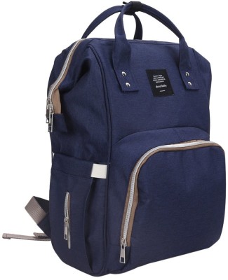 Baby Bucket Stylish Maternity cum Travelling Backpack Backpack Diaper Bag(Navy Blue)