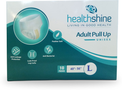 

HealthShine Adult Pull Up Adult Diapers - L(10 Pieces)