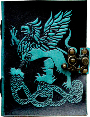 

Anshika International A5 Diary(vintage, black $ blue)