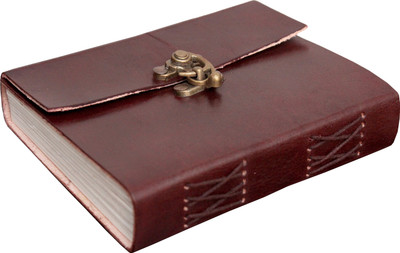 

Craft Shop A6 Diary(Handcrafted 100% Pure Leather, Brown)