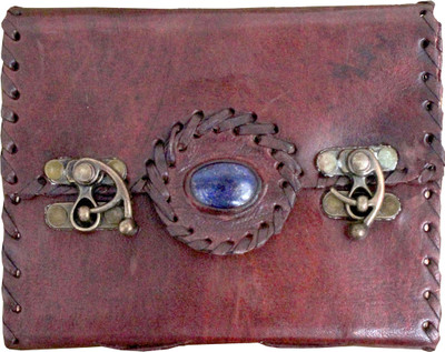 Pranjals House Leather journal A6 Diary unruling 100 Pages(Brown)