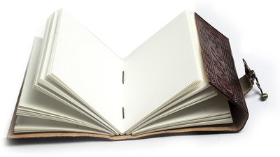 

SR Mart A6 Diary(I Love India, Brown)
