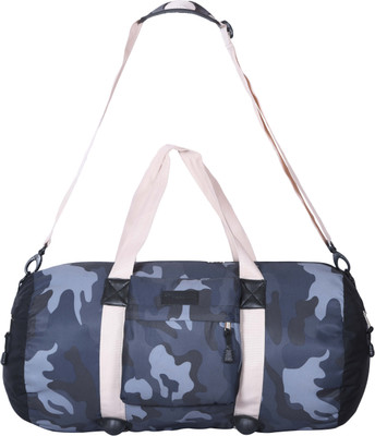 

VERSATYL Camouflage Duffel- Gym Bag with RFID Theft protection Gym Bag(Grey)