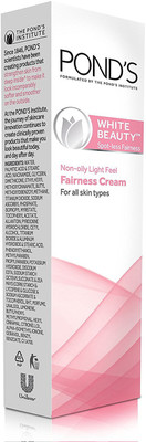 

Ponds White Beauty Non-Oily Light Feel Fairness Cream, 20g(20 g)