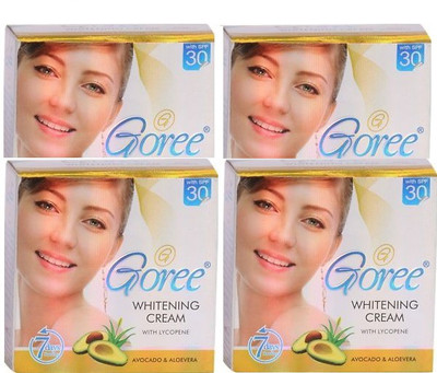 

Goree Cream Beauty Cream 100% Original ( With Lycopene & SPF 30 ) ( Pack Of 4)(120 g)