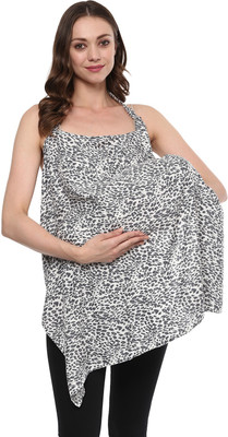 

Wobbly Walk Wobbly Walk Nursing Cover / Feeding Cloak Leopard Print (White) Feeding Cloak(White)
