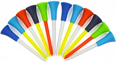 

Tour Edge Rubber Cushion Tee Golf , 10 Pcs random color Golf Tees(Pack of 10, Random)