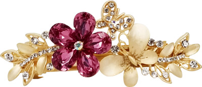 

Evolution Hair Accessories Fancy Blossom Butterfly,Golden Pink Wedding Party Hair Pin, Lock Pin, for Women/Girls Hair Pin(Multicolor)