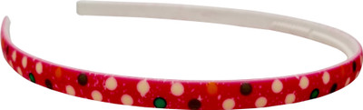 

Evolution Hair Band Multicolored Matte Polkadot Hair Band, Head Band, for Women/Girls (Pack of 12) Hair Band(Multicolor)