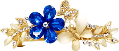 

Evolution Hair Accessories Fancy Blossom Butterfly,Golden Blue Wedding Party Hair Pin, Lock Pin, for Women/Girls Hair Pin(Multicolor)