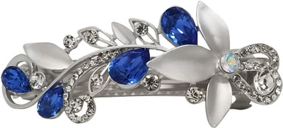 

Evolution Hair Accessories Fancy Autumn Butterfly, Siver Blue Wedding Party Hair Pin, Lock Pin, for Women/Girls Hair Pin(Multicolor)