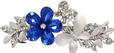 

Evolution Hair Accessories Fancy Blossom Butterfly,Siver Blue Wedding Party Hair Pin, Lock Pin, for Women/Girls Hair Pin(Multicolor)