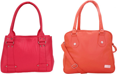 

Lady bar Shoulder Bag(Pink)