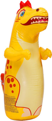 

Geckos Kids Cartoon Inflatable Punching Bag-Dragon Inflatable Bouncer(Multicolor)
