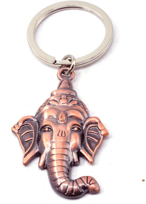 

Faynci Shree Lord Ganeshaya Metal Key Chain for Good Luck Key Chain
