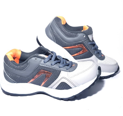 

stump Boys & Girls Lace Aerobic Shoes(Grey