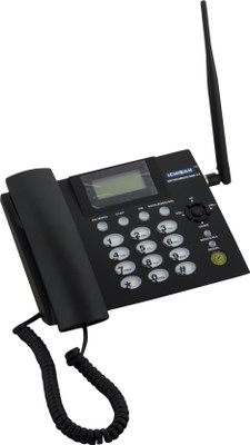 

ICHIBAN Gsm Fixed Wireless Phone JT-G Corded Landline Phone with Answering Machine(Black)