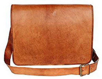 

Craft Shop 15 inch Laptop Messenger Bag(Brown)