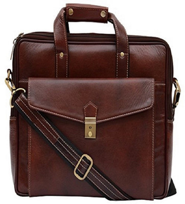 

SHEES 15 inch Laptop Messenger Bag(Brown)
