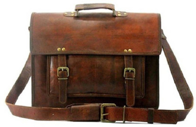 

Craft Guru 15 inch Laptop Messenger Bag(Brown)