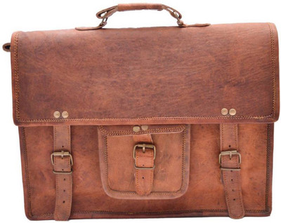 

Craft Guru 15 inch Laptop Messenger Bag(Brown)
