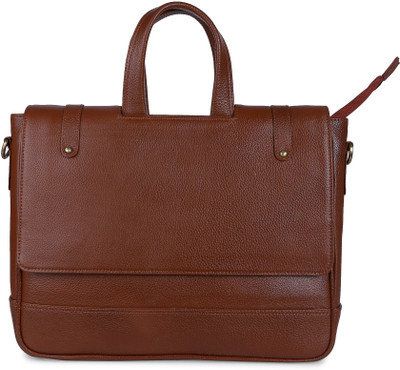 

primo world 15.6 inch Laptop Messenger Bag(Brown)