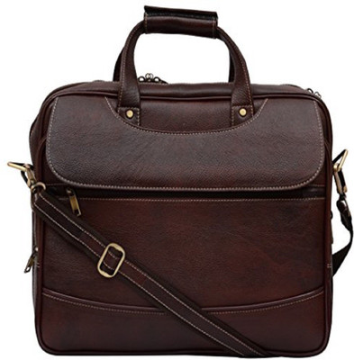

SHEES 15 inch Laptop Messenger Bag(Brown)