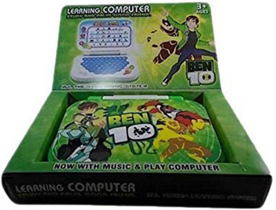 

Generic HickoryDickoryBox Educational Learning Ben10 Study Game|Educational Learning Kids Laptop| Study Game Kids Mini Laptop English Learner Study Game(Multicolor)
