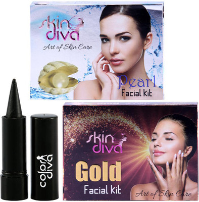 

Skin Diva Facial Combo With Kajal(Pack of 3)