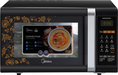 Midea 25 L Convection Microwave Oven(MMWCN025KEL, Black)