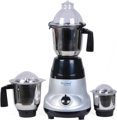 

SUMEET AMICA 750 W Mixer Grinder(Multicolor, 3 Jars)