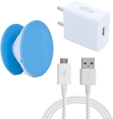TROST Wall Charger Accessory Combo for Samsung Galaxy Tab A 7.0 (2018)(Multicolor)