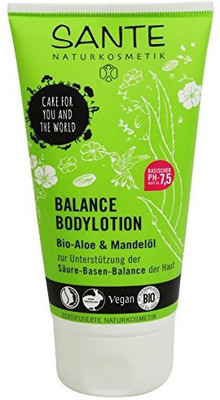 

Yumi Bio Shop Sante Balance Body Lotion With Organic Aloe And Almond Moisturising Balancing Vegan(150 ml)