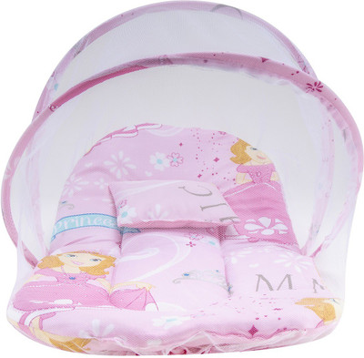 

Tulsi Polyester Infants Pink Princess Cotton Baby Small Size Foldable Mosquito Net 60 X 30 CM Small Size Mosquito Net(Pink)