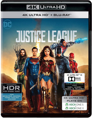 

Justice League (4K UHD & Blu-ray) (2-Disc)(4K(UHD) Blu-ray English)